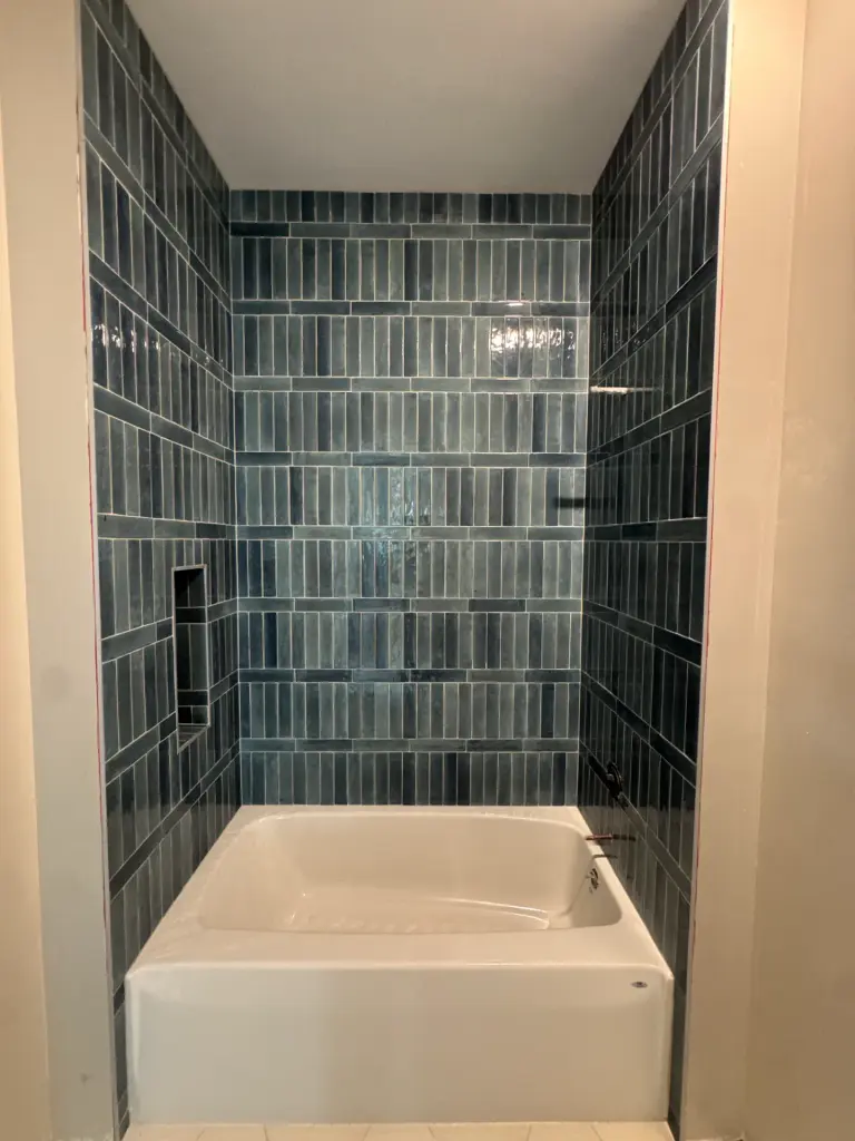 Custom Tile Shower Installation